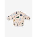 Bavoir � manches merle - argile