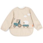 Bavoir � manches avec poche tiny farm sable