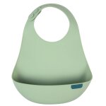 Bavoir rcuprateur en silicone difax lovi vert