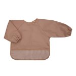 Bavoir tablier pour bb terracotta