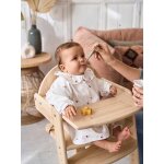 Bavoir tablier manches longues avec col blanc imprim