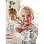 Bavoir tablier manches longues imprim� v�g�tal