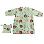 Bavoir tablier manches longues nomade �volutif vert