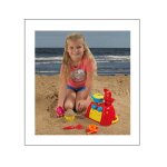 Beach - picnic avec des accessoires multicolore