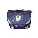 Bella sarra - cartable 38 cm bella sara celeste - fille - bleu nuit - 2 compartiments bleu