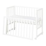 Berceau cododo 3en1 avec matelas et barrire safe asleep blanc
