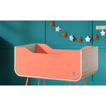 Berceau pieds mtal - bambin marron / orange