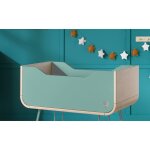 Berceau pieds mtal - bambin marron / vert