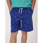 Bermuda 100% coton gar�on bleu