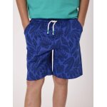 Bermuda 100% coton gar�on bleu