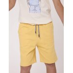 Bermuda 100% coton gar�on jaune