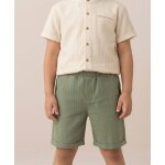 Bermuda 100% coton gar�on kaki