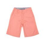 Bermuda chino bagoo garçon rouge clair Bermuda chino bagoo garçon rouge clair