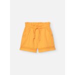 Bermuda en coton avec cordon de serrage jaune