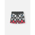 Bermuda en coton avec cordon de serrage multicolore