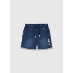 Bermuda en denim gar�on bleu