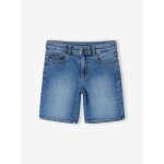 Bermuda en denim gar�on taille ajustable stone