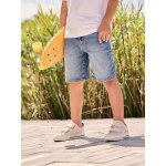 Bermuda en denim gar�on taille ajustable stone