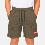 Bermuda enfant gar�on avec poches kaki