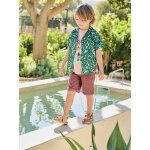 Bermuda gar�on 5 poches terracotta