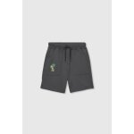 Bermuda gar�on en coton gris