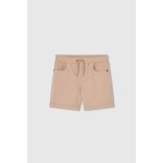 Bermuda gar�on en coton marron