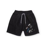 Bermuda pour gar�on en coton avec motif palmier noir