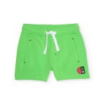 Bermuda gar�on en coton avec poches lat�rales vert