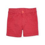 Bermuda pour gar�on en coton rouge