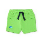 Bermuda gar�on en coton avec taille �lastiqu�e vert