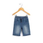 Bermuda gar�on denim clair