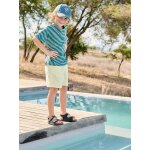 Bermuda gar�on �lastique jaune pastel