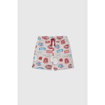 Bermuda gar�on imprim� multicolore