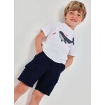 Bermuda gar�on en lin bleu