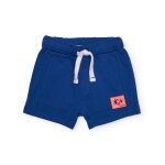 Bermuda pour gar�on en maille avec poches lat�rales bleu