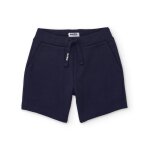 Bermuda gar�on en maille au tissu doux bleu