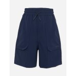 Bermuda gar�on taille �lastique bleu fonc�