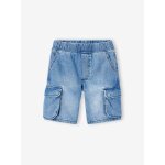 Bermuda en jean gar�on battle double stone