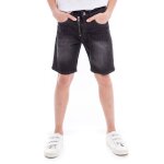 Bermuda en jean slim billing boy noir