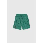 Bermuda en maille imprim� palmiers multicolore