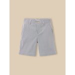 Bermuda ray� gar�on - collection f�tes et mariages rayure bleu grise