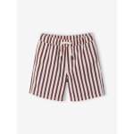 Bermuda ray� gar�on ray� rouge