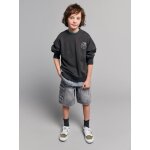 Bermuda skateur denim gris