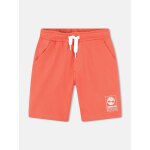 Bermuda taille lastique orange