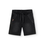 Bermuda en tricot avec cordon de serrage noir