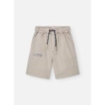 Bermuda uni avec cordon de serrage marron