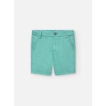Bermuda uni avec passants  la taille vert