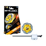 Beyblade wand wizard 5 - 70db ux kit de d�marrage jaune et gris