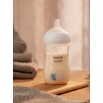 Biberon 260 ml philips avent natural response gris
