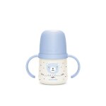 Biberon � anses phosphorescentes + 6mois 150ml wild & free bleu